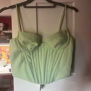 Zara NWT bustier top
